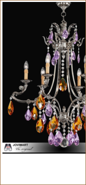 lamparas / chandeliers CRYSTAL